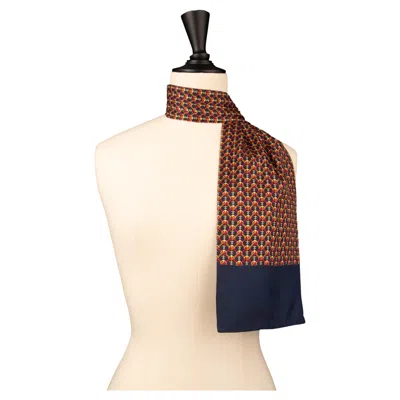 Pre-owned Hermes Ascot Tie By Jean-louis Dumas 1980 In White