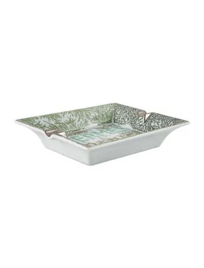 Pre-owned Hermes Ashtray In Green