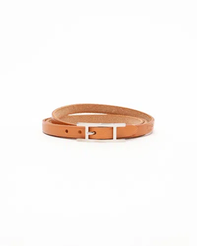 Pre-owned Hermes Hermès Atame Leather Double Bracelet