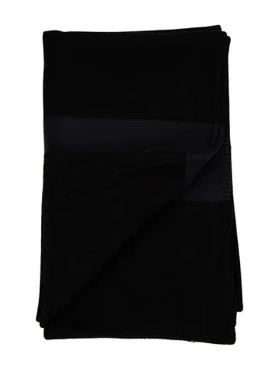 Pre-owned Hermes Avoine Blanket In Blue