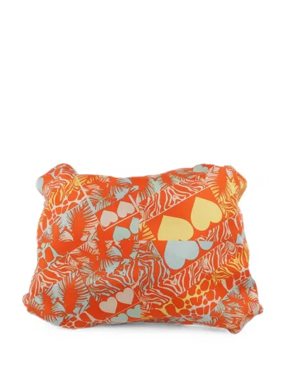 Pre-owned Hermes Balusoie Handbag In Orange