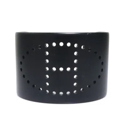 Pre-owned Hermes Bangle () In Black