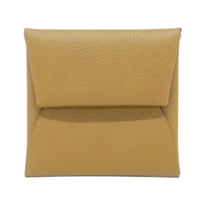 Pre-owned Hermes Bastia Bronze Coin Purse/coin Case ()