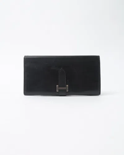 Pre-owned Hermes Hermès Bearn Box Wallet