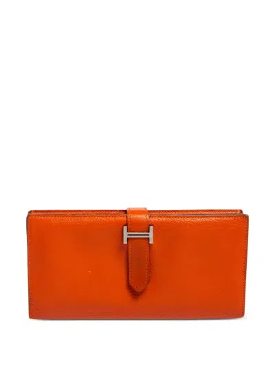 Pre-owned Hermes Bearn Wallet
