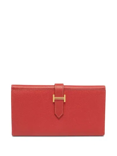 Pre-owned Hermes Bearn Wallet