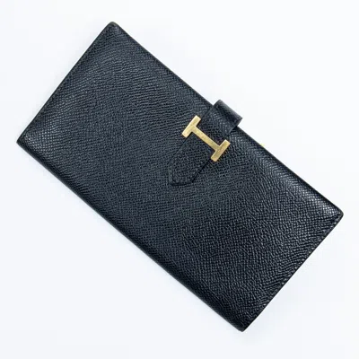 Hermes Bearn Wallet In Black
