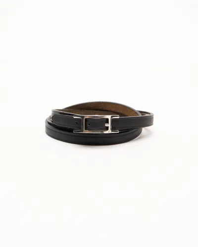 Pre-owned Hermes Hermès Behapi Double Tour Bracelet