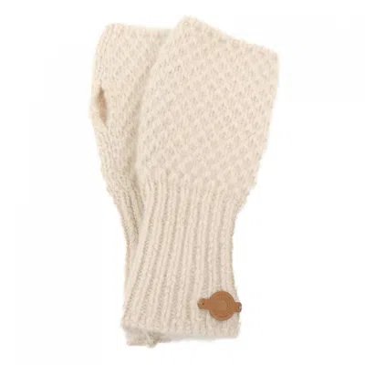 Pre-owned Hermes Beige Cashmere Warm Gloves () In Sand