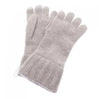 Pre-owned Hermes Beige Cashmere Warm Gloves ()