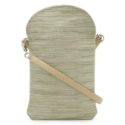 Pre-owned Hermes Beige Light Green Multi-color Box Calf Leather Vibrato Leather Pouch Shoulder Bag ()