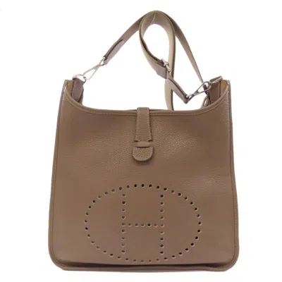 Pre-owned Hermes Beige Shoulder Bag ()