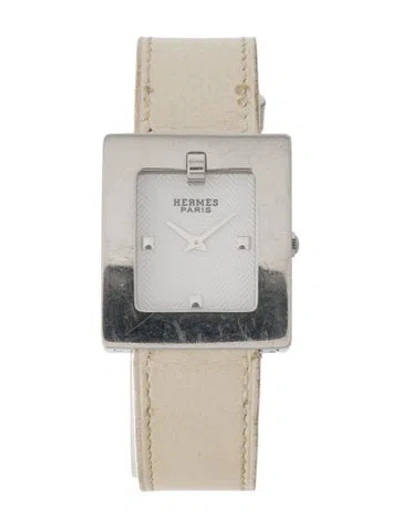 Pre-owned Hermes Belt Watch In Multi
