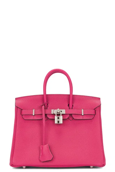 Pre-owned Hermes Birkin 25 Handbag In Pink