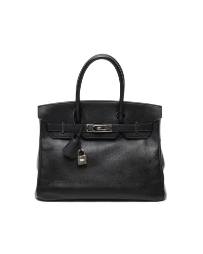 Pre-owned Hermes Hermès Birkin 30 Epsom Bag In Black