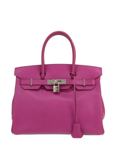 Pre-owned Hermes Birkin 30 Handbag In Purple