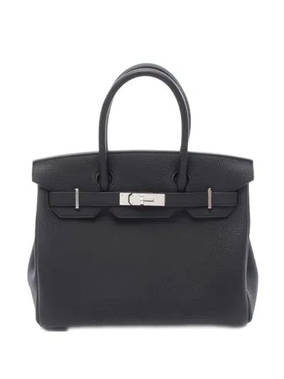 Pre-owned Hermes Birkin 30 Handbag In Black