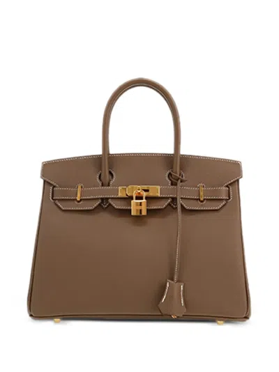 Pre-owned Hermes Birkin 30 Handbag In Brown
