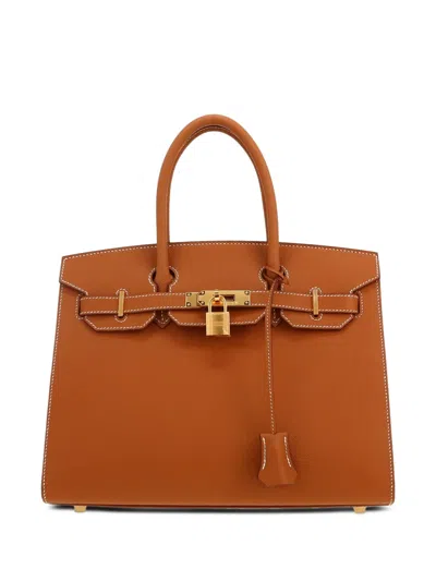 Pre-owned Hermes Birkin 30 Handbag In Brown