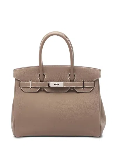 Pre-owned Hermes Birkin 30 Handbag In Brown