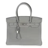 Hermes Hermès Birkin 30 Top Handle Bag In Grey