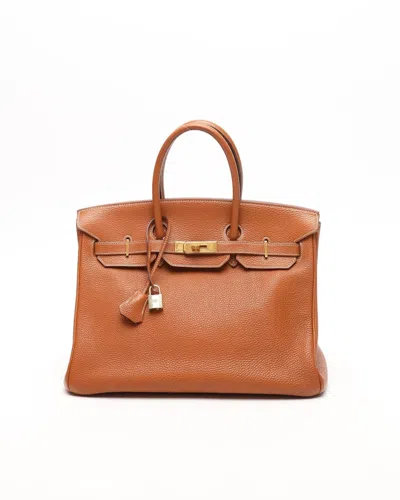 Pre-owned Hermes Hermès Birkin 35 Togo Bag