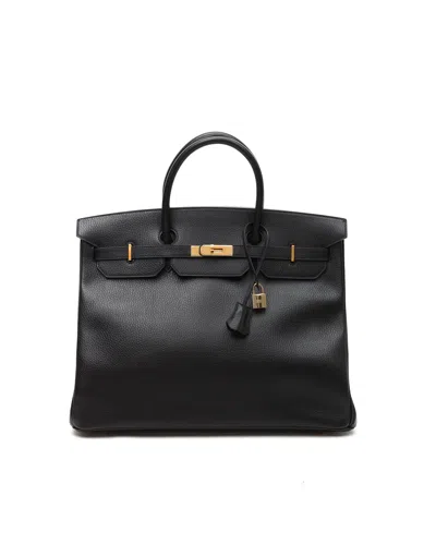 Hermes Hermès Birkin 40 Ardennes Bag In Black