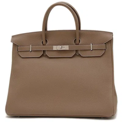 Hermes Birkin 40 Leather Handbag () In Brown