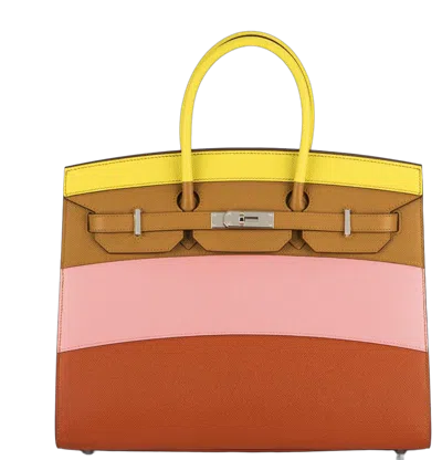 Hermes Hermès Birkin Top Handle Bag In Multicolor