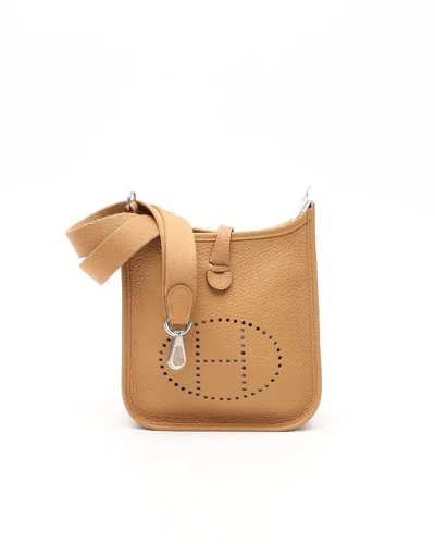 Pre-owned Hermes Hermès Biscuit Evelyne 16 Tpm Taurillion Clemence Bag