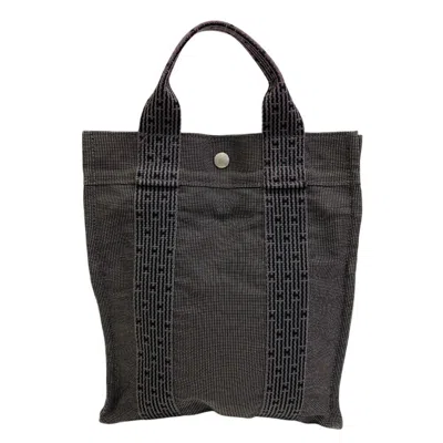 Pre-owned Hermes Black Canvas Backpack ()