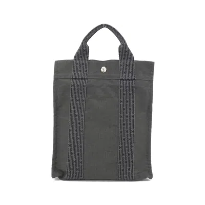 Pre-owned Hermes Black Canvas Backpack ()