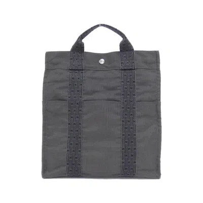 Pre-owned Hermes Black Canvas Backpack ()