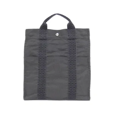 Pre-owned Hermes Black Canvas Backpack ()