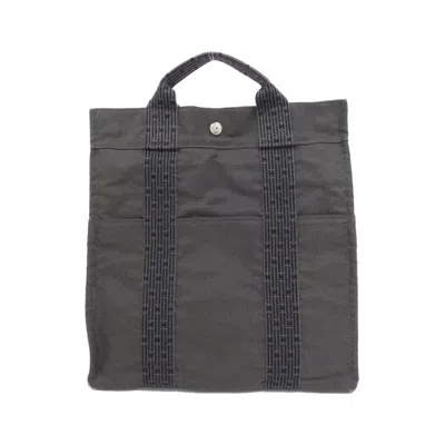 Pre-owned Hermes Black Canvas Backpack ()