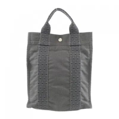 Pre-owned Hermes Black Canvas Backpack ()