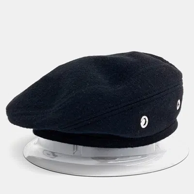 Pre-owned Hermes Black Cashmere Hat