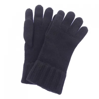 Pre-owned Hermes Black Cashmere Warm Gloves ()