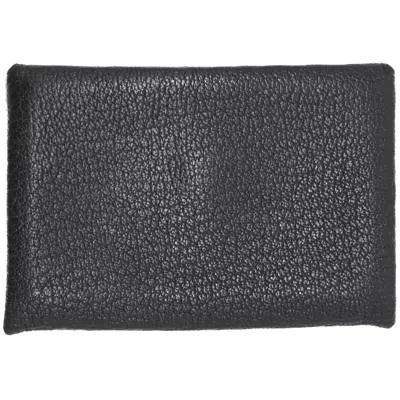 Pre-owned Hermes Black Chevre Myzore Leather Coin Purse/coin Case ()
