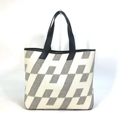 Pre-owned Hermes Black Cloth Tote Bag ()