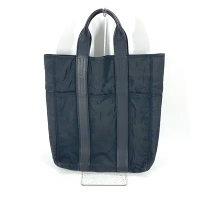 Pre-owned Hermes Black Cloth Tote Bag ()