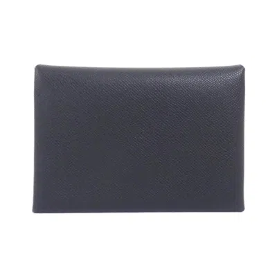 Pre-owned Hermes Black Coin Purse/coin Case ()