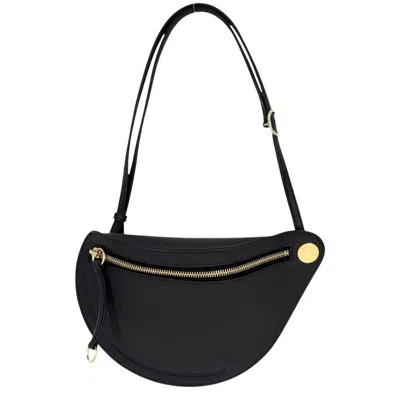 Pre-owned Hermes Black Epsom Leather Pochette Shoulder Bag ()