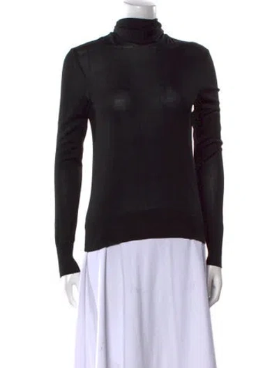 Pre-owned Hermes Black Knit Sweater