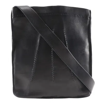 Pre-owned Hermes Black Leather Shoulder Bag ()