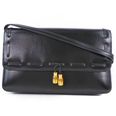Pre-owned Hermes Black Leather Shoulder Bag ()