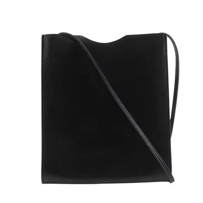 Pre-owned Hermes Black Leather Shoulder Bag ()