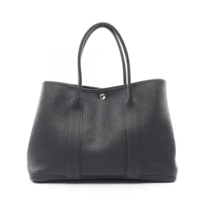 Pre-owned Hermes Black Negonda Leather Leather Tote Bag ()