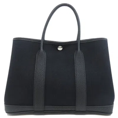 Pre-owned Hermes Black Negonda Leather Tote Bag ()