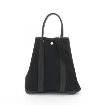 Pre-owned Hermes Black Negonda Leather Tote Bag ()